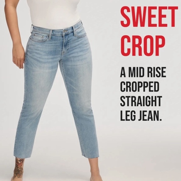 Lucky Brand Denim - Lucky Brand Sweet Crop Mid Rise Advance Stretch Jeans 10/30